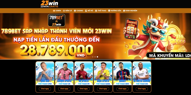 23WIN là trang cá cược chuyên nghiệp, mang đến dịch vụ chất lượng